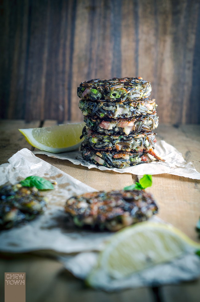 Wild Rice and Speck Fritters | Chew Town Food Blog