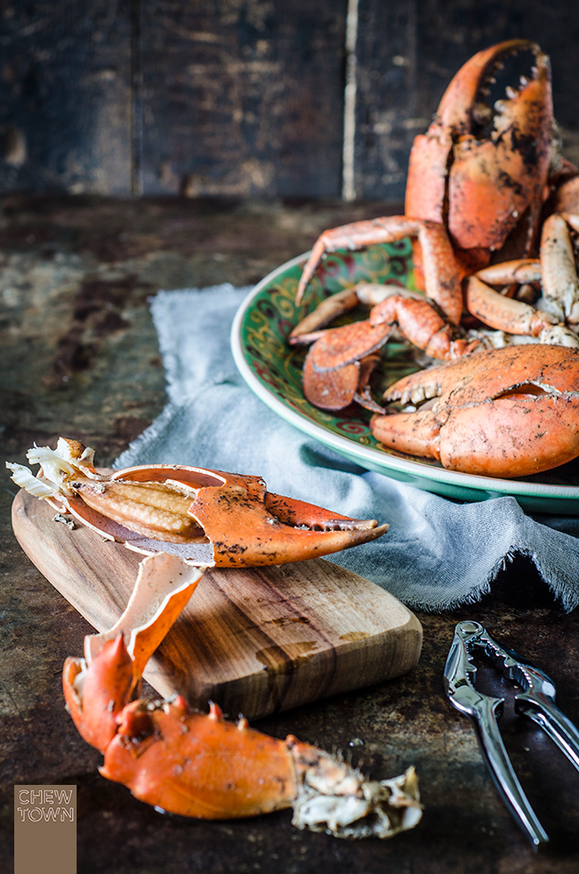 4-Ingredient Salt and Pepper Mud Crabs | Chew Town Food Blog