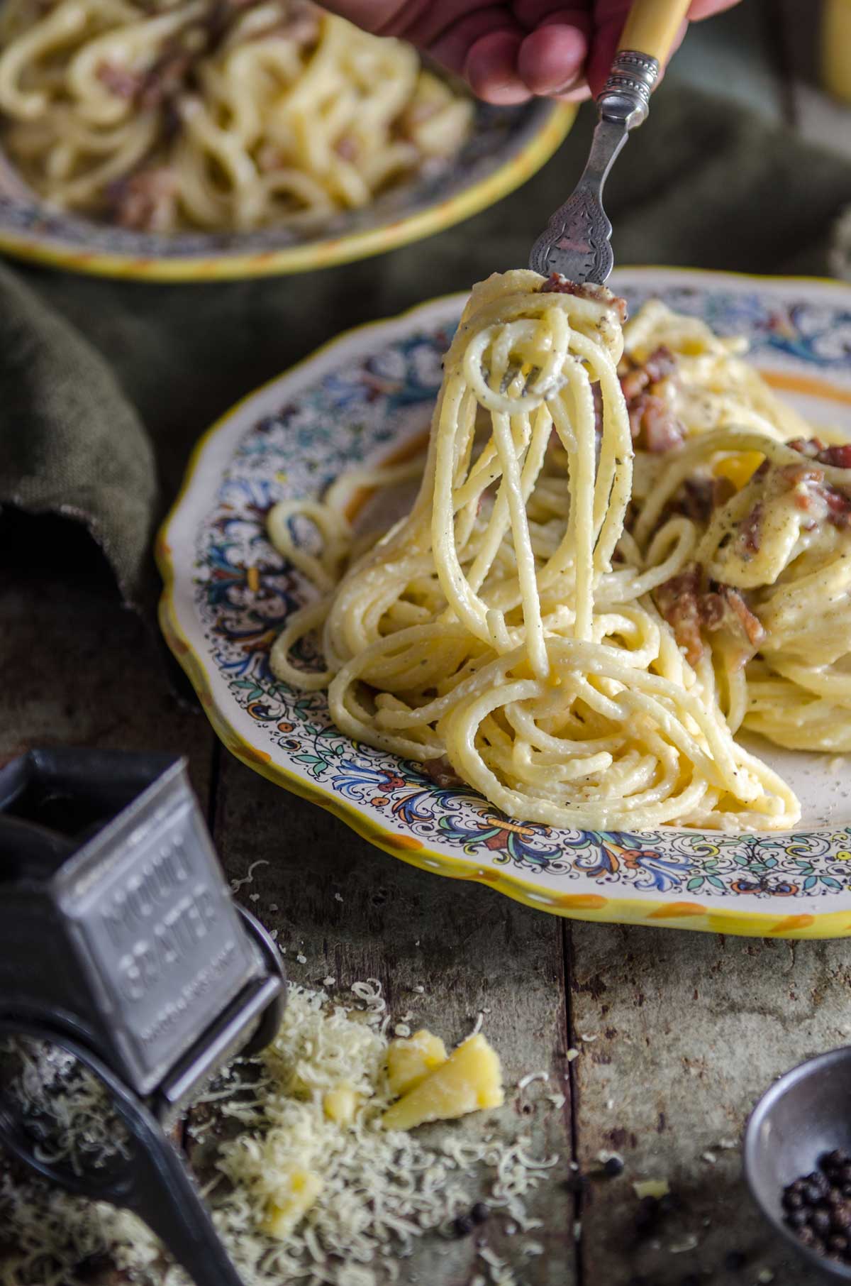 Spaghetti alla Carbonara | Chew Town Food Blog