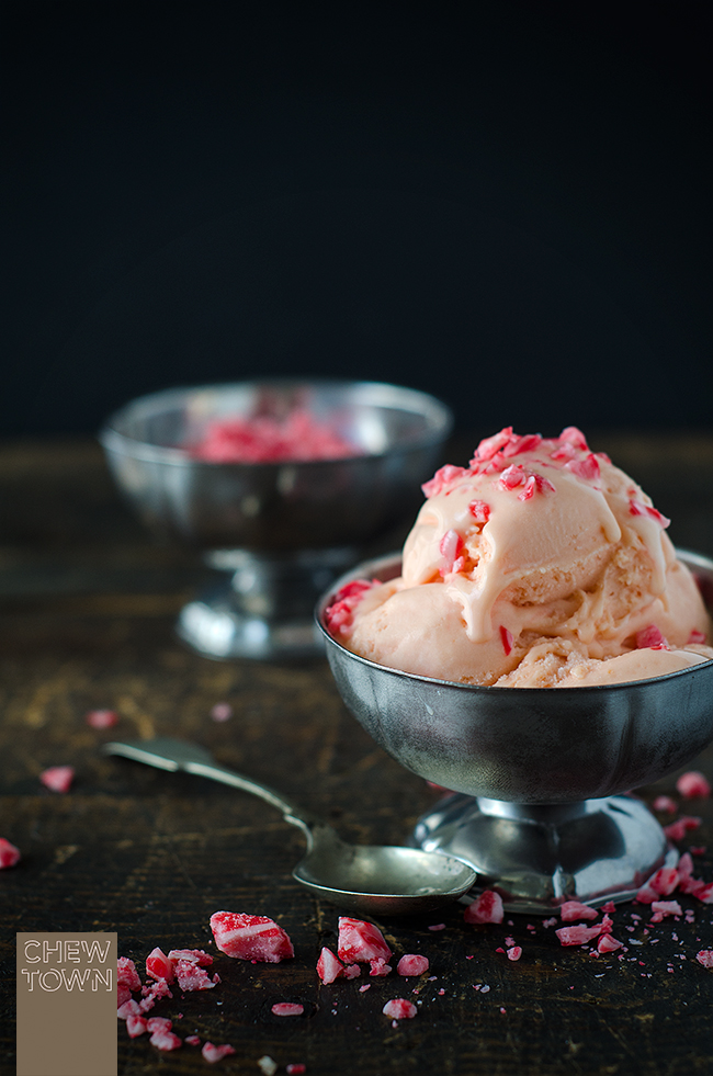 Candy Cane Ice Cream in a Bag Recipe