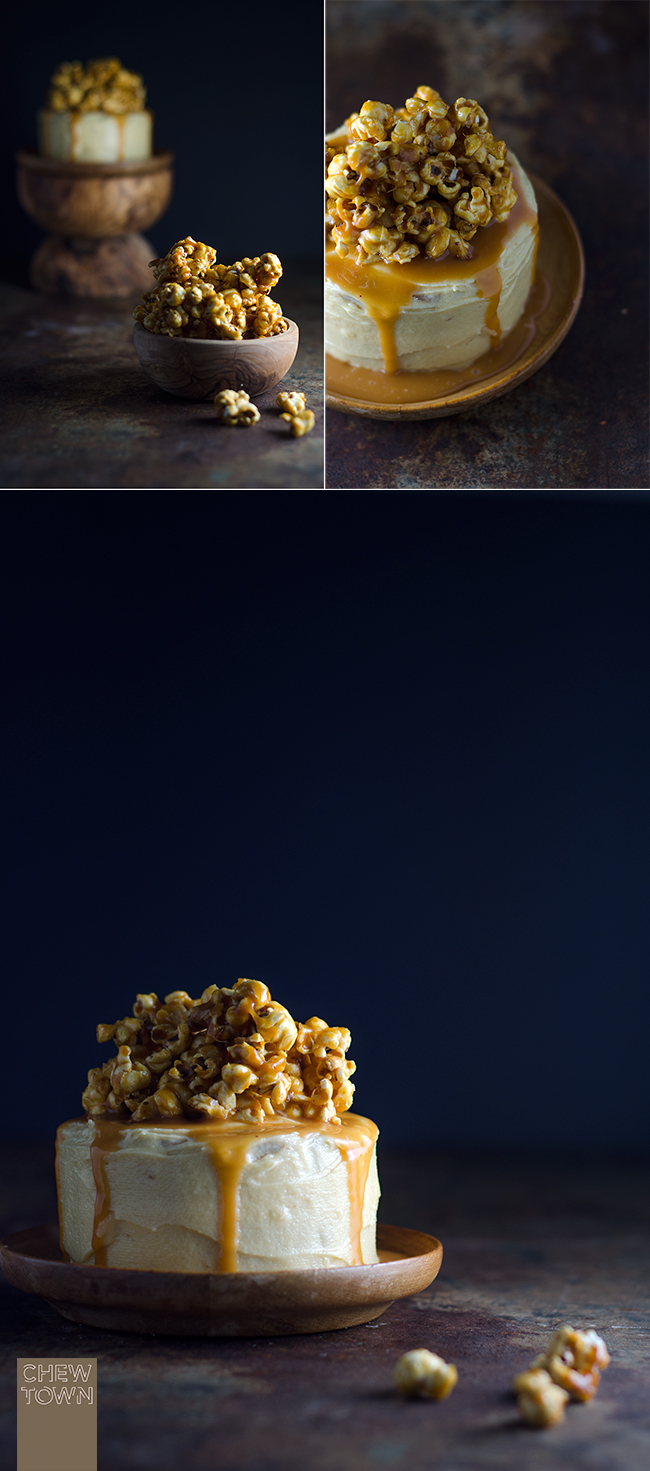 Popcorn and Salted Cajeta Cake | Cajeta Recipes