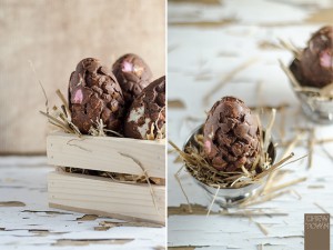 Rocky Road Easter Eggs Recipe | Chew Town Food Blog