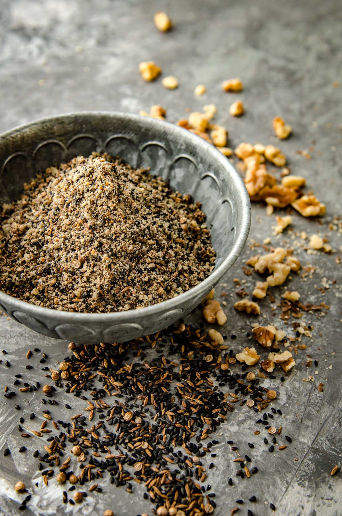 Walnut and Black Sesame Homemade Dukkah | Chew Town Food Blog