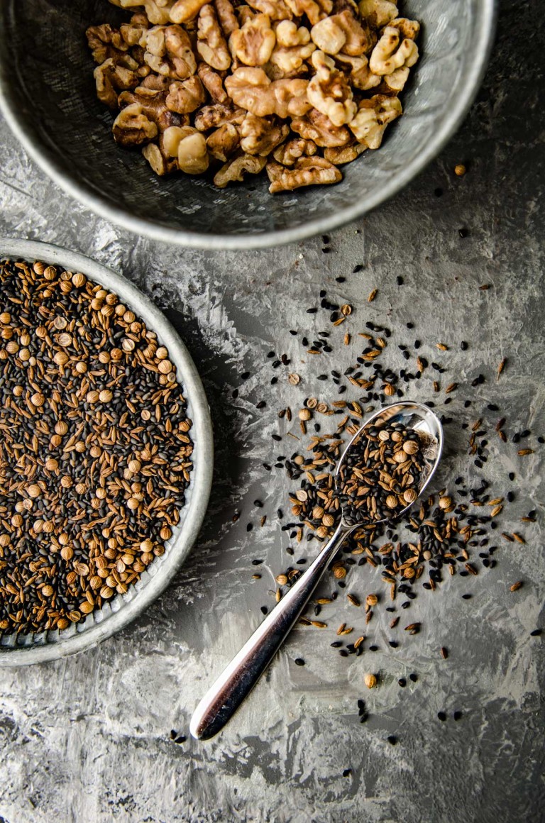 Walnut and Black Sesame Homemade Dukkah Chew Town Food Blog