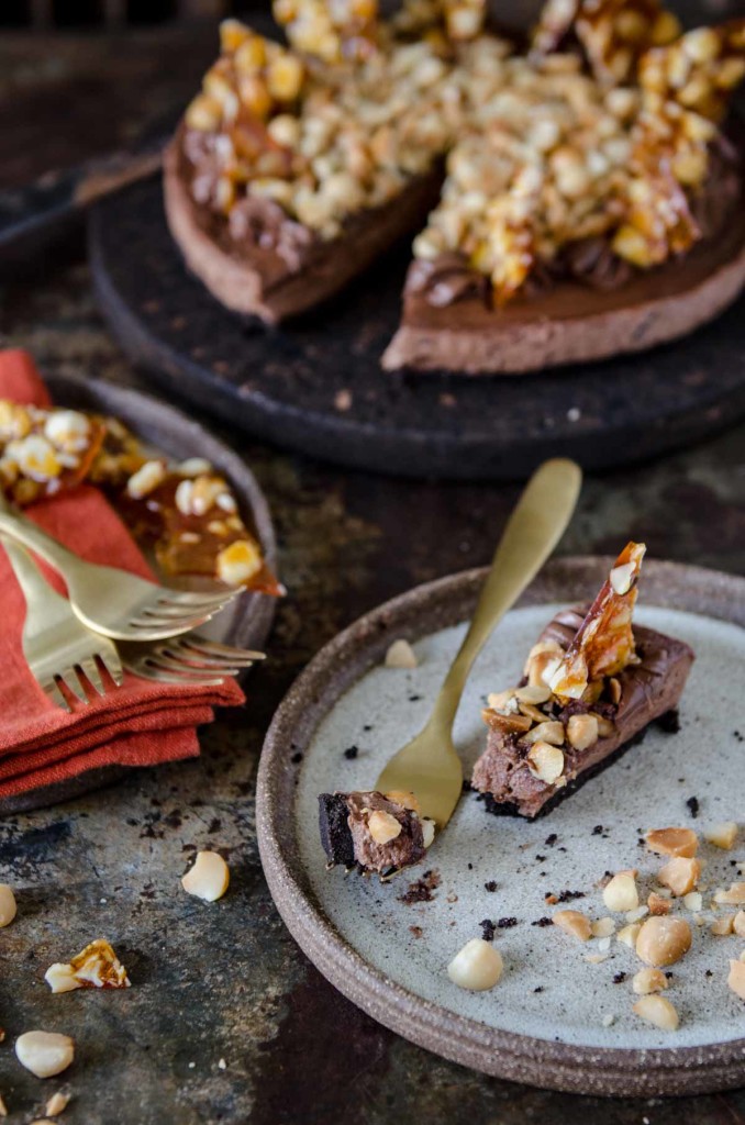 Chocolate Macadamia Nobake Cheesecake Chew Town Food Blog