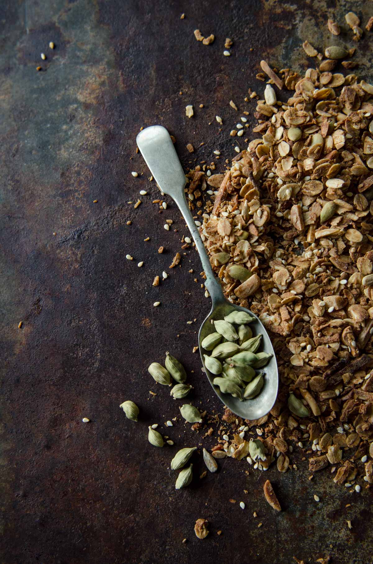 Coffee and Cardamom Granola Recipe | Chew Town Food Blog