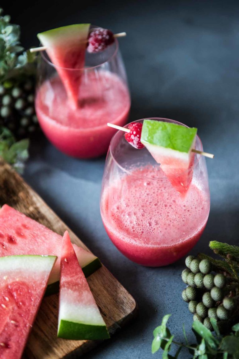 Gin, Elderflower and Summer Fruit Cocktail Chew Town Food Blog