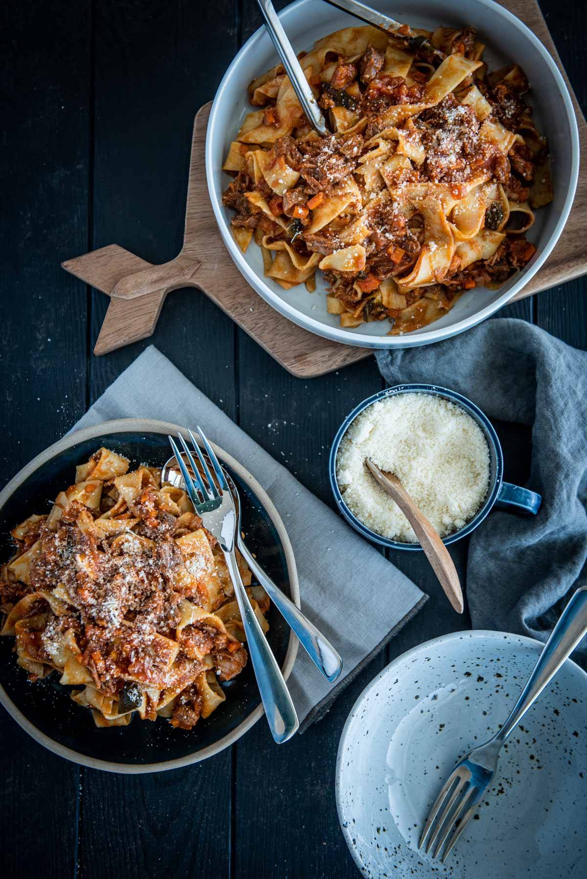 Beef Ragù Pappardelle | Chew Town Food Blog