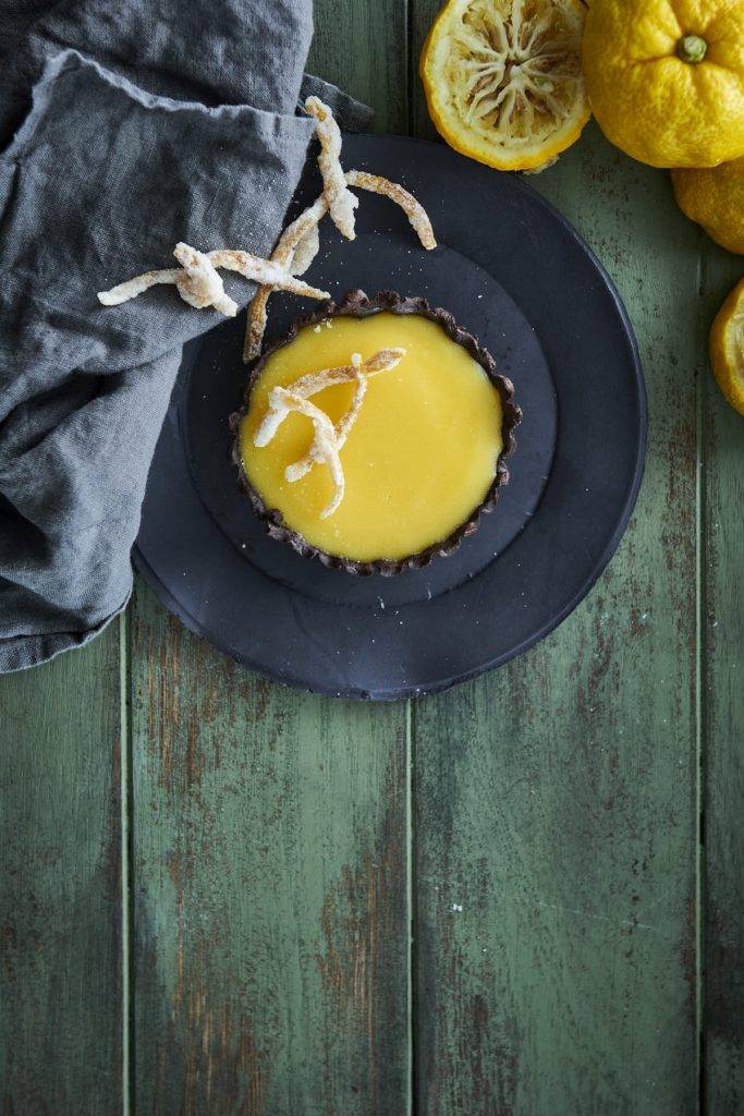 Yuzu Chocolate Tart Chew Town Food Blog