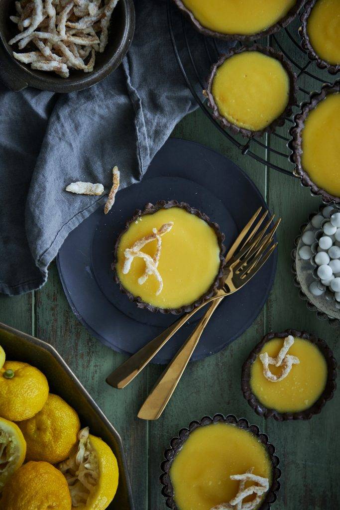 Yuzu Chocolate Tart Chew Town Food Blog